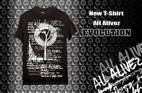 allalivez EVOLUTION T-shirt
