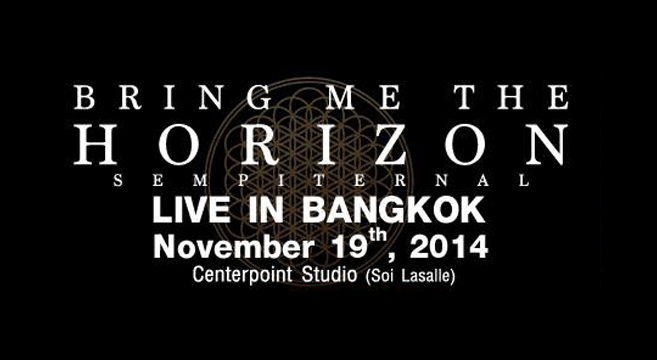 BRING ME THE HORIZON LIVE IN BANGKOK 2014