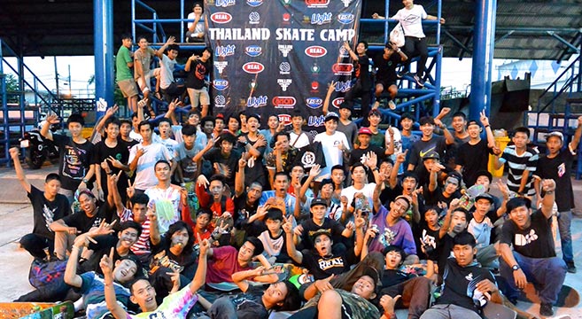 Singha Thailand Skateboard Camp 2016